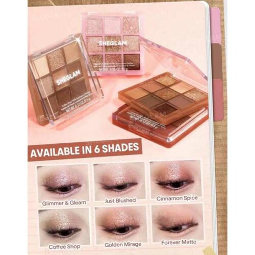 پالت سایه چشم 9 رنگ شیگلم