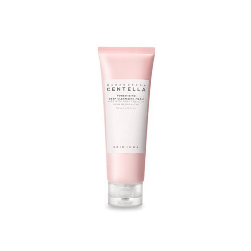 فوم پاک‌کننده عمقی منافذ ماداگاسکار سنتلا اسکین 1004 125 میل SKIN1004 Madagascar Centella Poremizing Deep Cleansing Foam