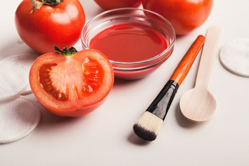 ماسک صورت با گوجه فرنگی، ماست و جو دوسر