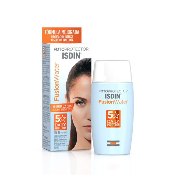 ضد آفتاب ایزدین فیوژن واتر SPF50 حجم 50 میل