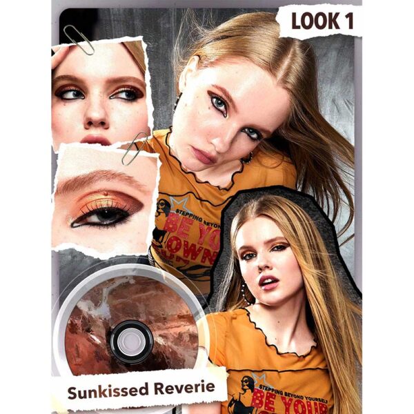 پالت سایه گرامافونی شیگلم مدل Sunkissed Reverie رنگ سایه چشم