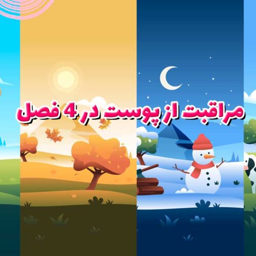 مراقبت از پوست در 4 فصل