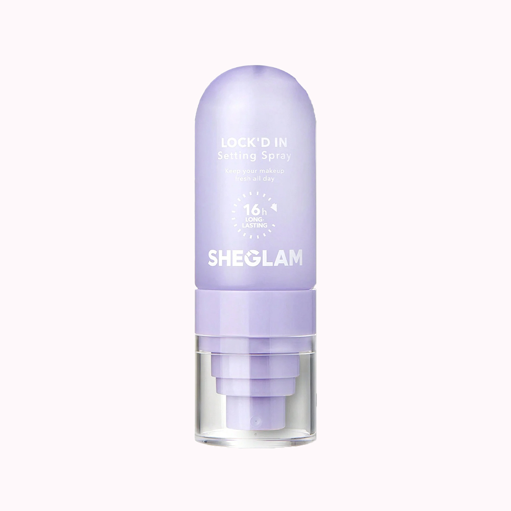 ویژگی اسپره فیکس بنفش شیگلم Sheglam Setting Spray
