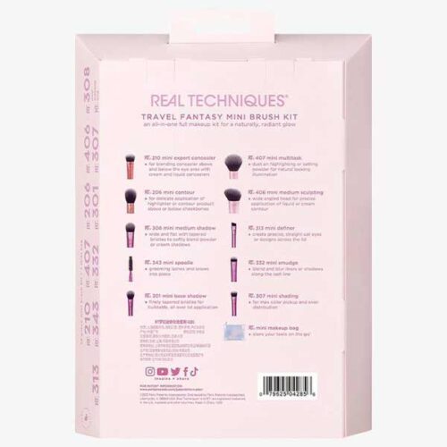 ست براش ریل تکنیک 10 تیکه